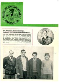 Richard Karl-Frey Gedächtnisschiessen 1973